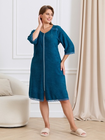 Халат женский Антей петроль