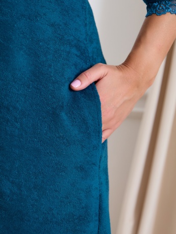 Халат женский Антей петроль