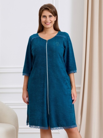 Халат женский Антей петроль
