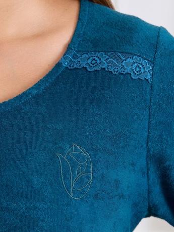 Халат женский Антей петроль