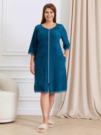 Халат женский Антей петроль
