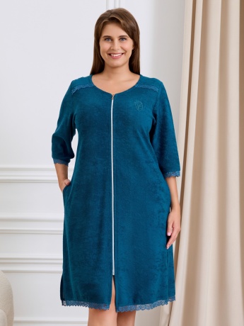 Халат женский Антей петроль