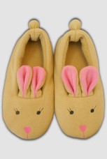 Детские тапочки-балетки "Зайки"