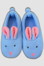 Детские тапочки-балетки "Зайки"