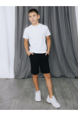 Детские шорты черные классика