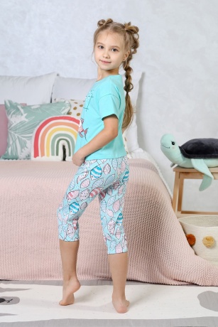 Пижама для девочки Рыбки-3