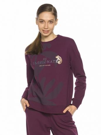 Женский комплект фиолетовый с хамелеоном