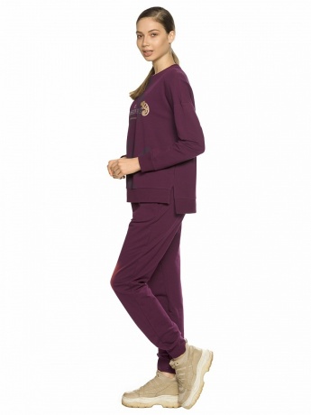 Женский комплект фиолетовый с хамелеоном