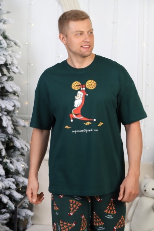 Костюм мужской Пиццайоло-4 зеленый